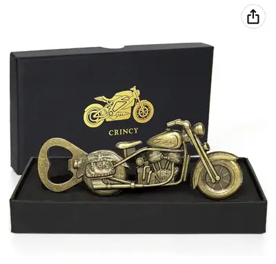 Beer Gifts for Men, Crincy Vintage Motorcycle Bottle Opener,, View more