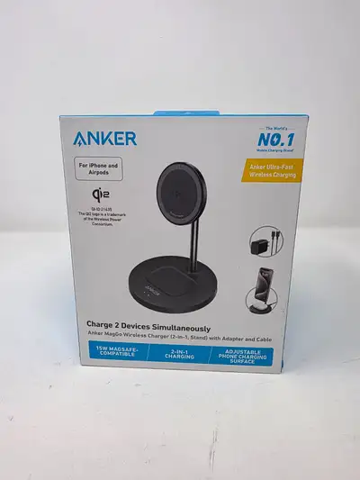 Anker MagSafe Compatible MagGo Charger Stand, View more