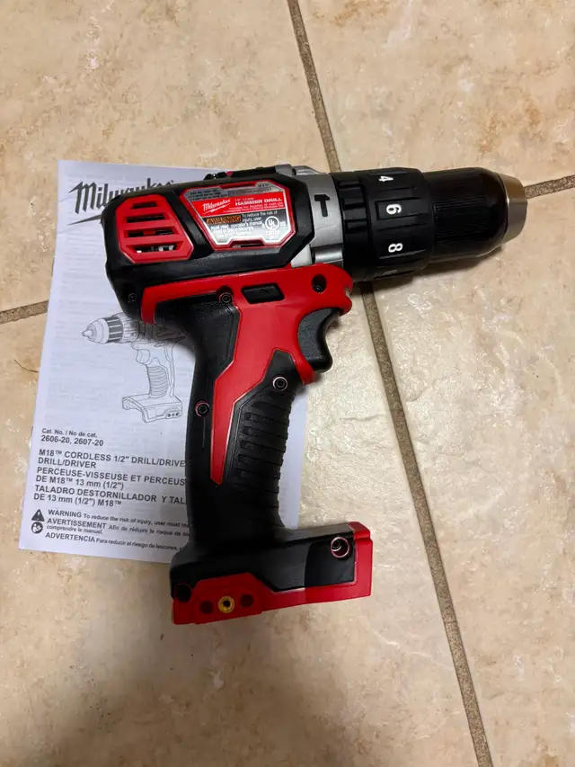 M18 Hammer Drill Driver, 2Sd, 5 year Warranty. BNIB Sells $225 in Power Tools in Barrie - Image 4