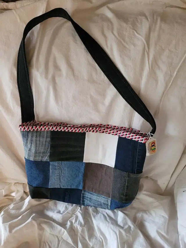 Denim Patchwork Purse in Women's - Bags & Wallets in Sudbury - Image 2