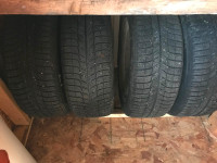 “REDUCED” Michelin X-Ice Winter Tires on Steel Rims