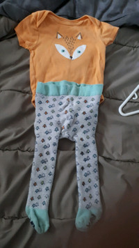 6 month fox outfit