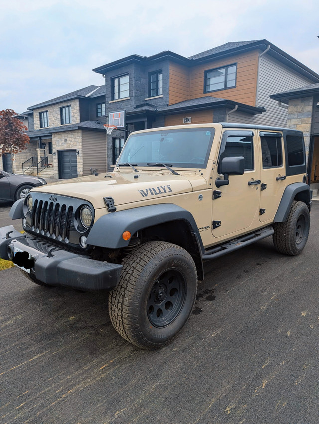 2018 Jeep Wrangler Jku Willy's Edition Gobi Tan in Cars & Trucks in Ottawa - Image 4