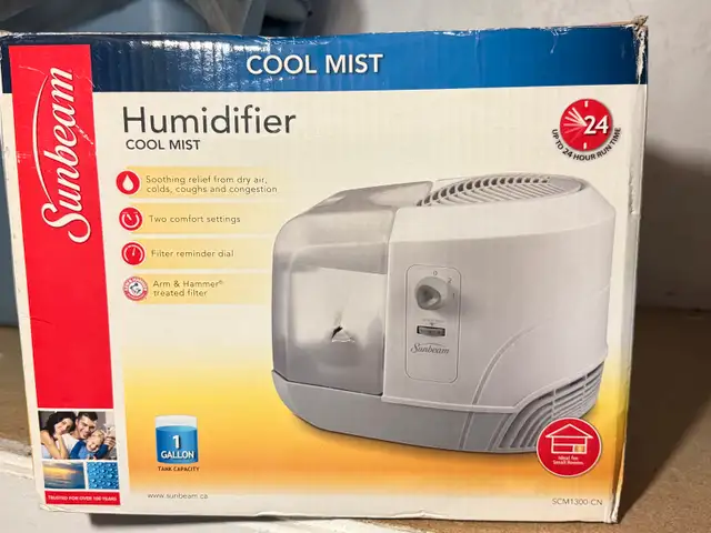 Sunbeam Cool Mist CSM 1300-CN new in box $4463749389255171120