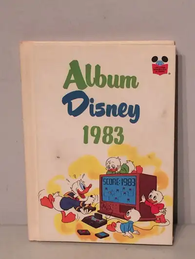 Vintage Walt Disney 1983 Album Book Video Game Atari Nintendo, View more