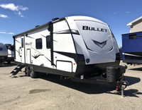 Roll With it Rentals is booking Brand New 2022 Bullet campers!