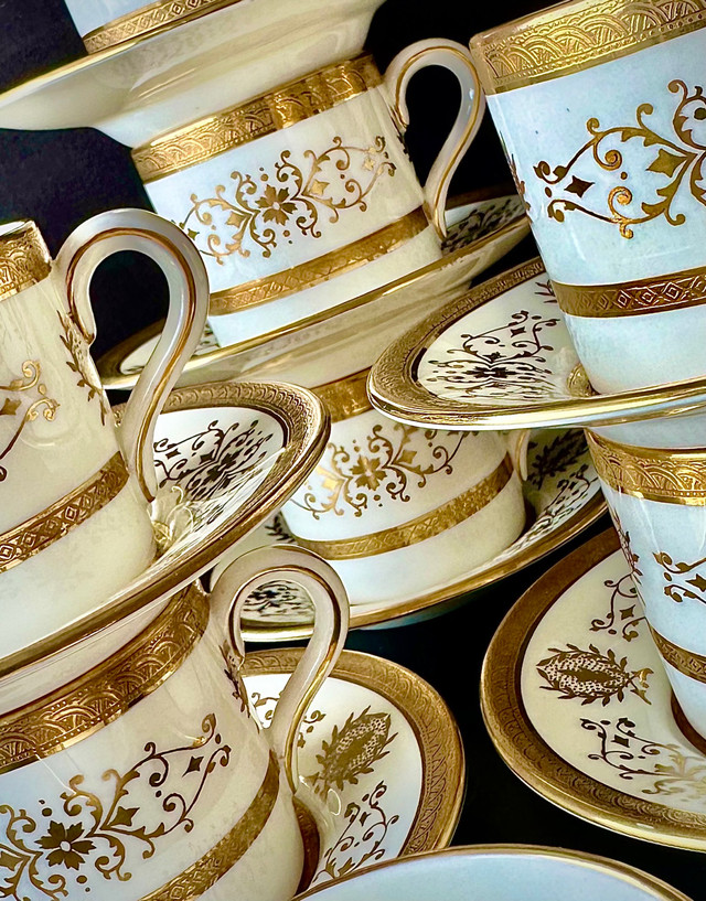 COALPORT “Lady Anne” espresso “Demi Tasse” cup & saucer in Kitchen & Dining Wares in Oakville / Halton Region