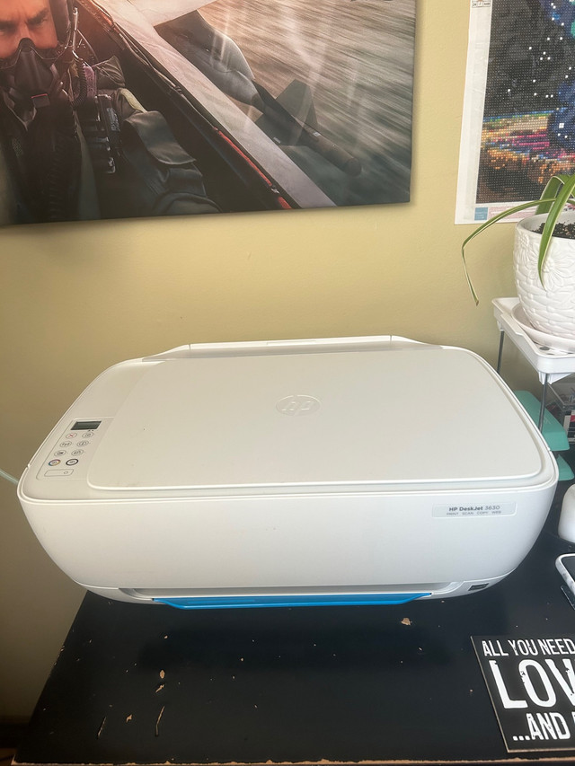 HP Deskjet 3630 Printer with ink + 2 new Color Cartridge | Printers,  Scanners & Fax | Calgary | Kijiji