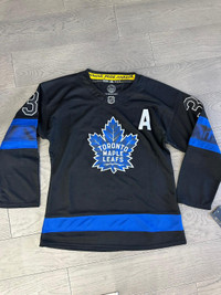 Men's Auston Matthews Toronto Maple Leafs #34 Stitched Black Jersey S-3XL