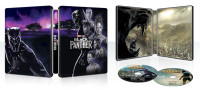 Black Panther [SteelBook] [Digital Copy] [4K Ultra HD + Blu-ray]