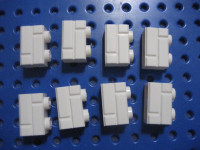 Lego 1x2 Masonry Brick Lot White X8