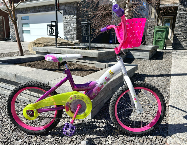 16 inch Tinkerbell Bike in Kids in Calgary
