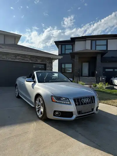 Selling my Beautiful Audi S5 Cabriolet Super Charged Prestige (Top Line Varient) CLEAN-TITLE RECENT...