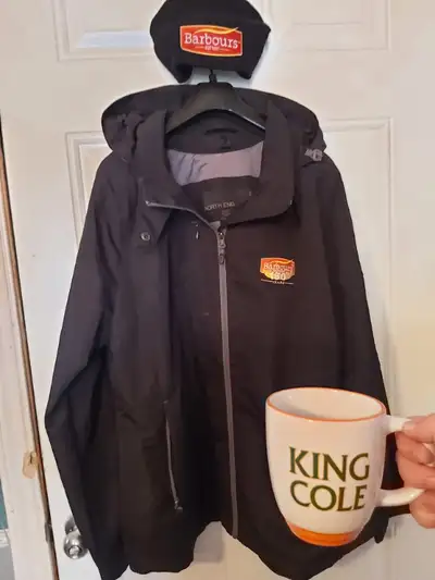 New! Barbours 150th Anniversary Ladies XXL Jacket/Toque/KC Mug, View more