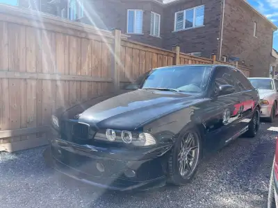 2000 BMW m5 WBSDE9343YBZ95369 WPC coated rod bearings Kw v3 coil overs Eibach front and rear sway ba...