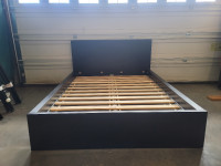 IKEA High MALM Queen Size Bedframe with Slats Dropoff Extra $30