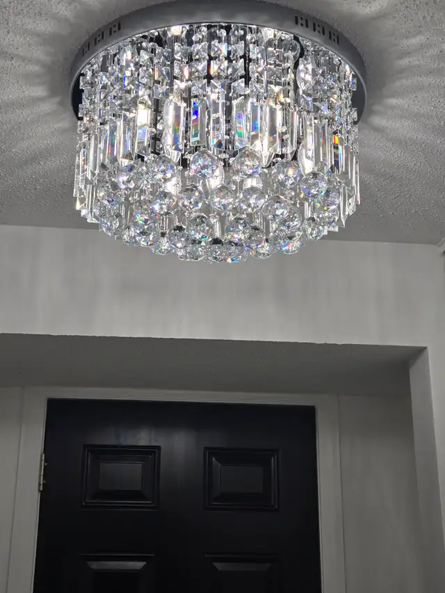 Selling 5 crystal ceiling lights566528561130383362