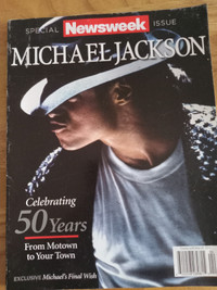 MICHAEL JACKSON 50 TH ANNIVERSARY Newsweek BOOK