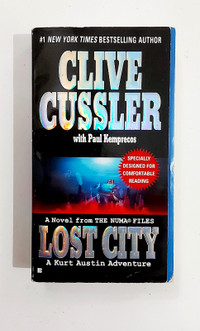 Roman - Clive Cussler - LOST CITY - Anglais - Livre de poche