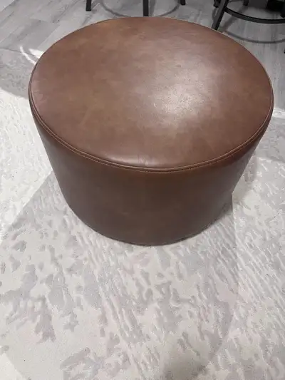 Structube Vasto Leatherette Ottoman Product Dimensions Width: 60 cm (24") Height: 41 cm (16") Depth:...