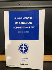 fundamentals of Canadian competition law