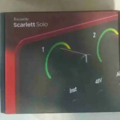 Focusrite Scarlett Solo, View more