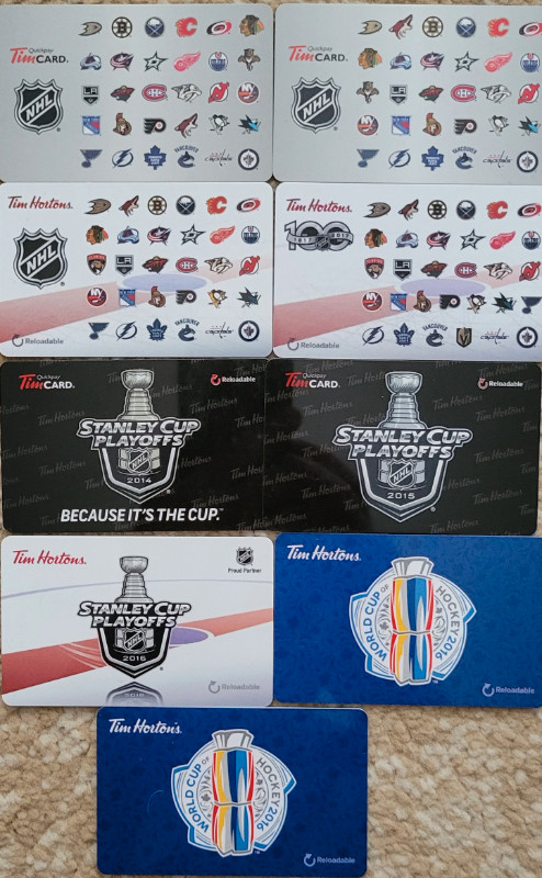 TIM HORTONS GIFT CARDS in Arts & Collectibles in Cambridge - Image 2