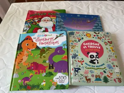 4 livres divers pour enfants, View more