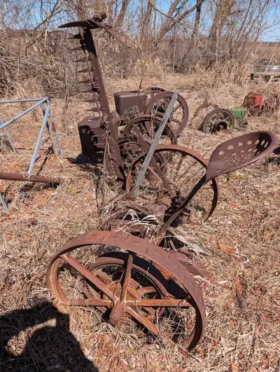 antique sickle mower, View more