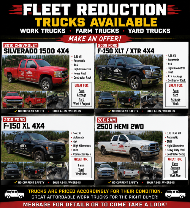 Contractor Surplus Construction Equipment and Materials518514918923315201