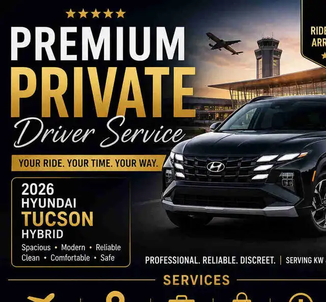  Premium Private Driver Service510362063408343040