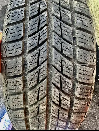 Audi Winter tires !! For Sale: Altenzo Sport Tires 225/50R17 + Set of Touren Gloss Black Rims 17x8 (...