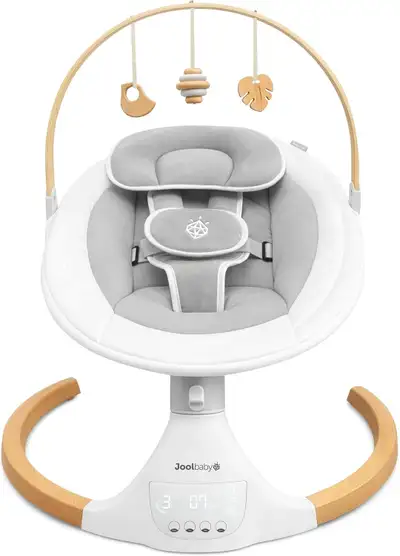 Jool Baby Nova Nature Swing - Electric, Bluetooth Music, Natural, View more