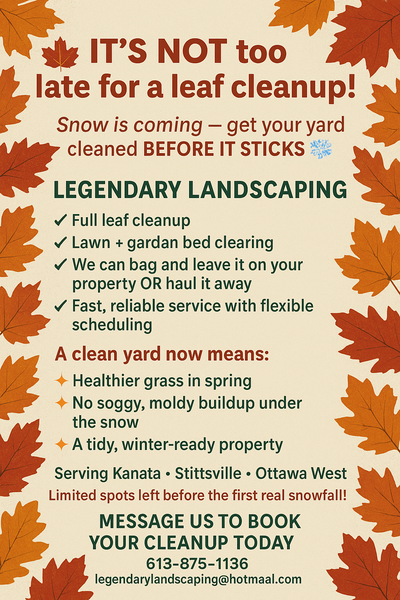 Leaf and Garden Cleanup, View more