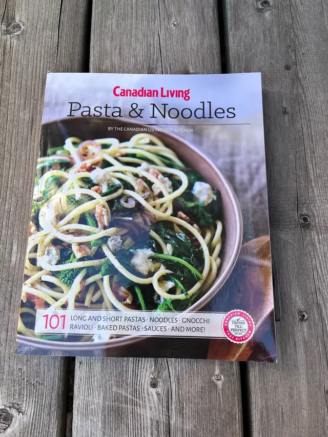 Canadian Living Pasta and Noodles Cookbook in Non-fiction in Barrie - Image 2
