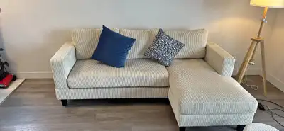 Corduroy Sofa comfortable new for sale, View more
