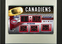 Montreal Canadians scoreboard Alarm clock