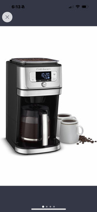 Cuisinart DGB-800 Burr Grind & Brew Coffeemaker, Stainless Steel