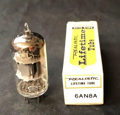 NOS-NIB VINTAGE 6AN8A GOLD PIN TUBES MADE IN JAPAN, View more