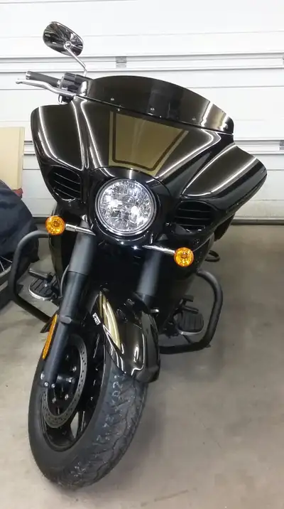 Kawasaki VN1700 Vulcan motorcycle, 31000 k, single owner, have all bills and paperwork, never droppe...
