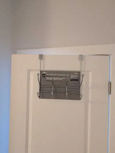 Over the door Double 4 Arched Hook Rack, View more