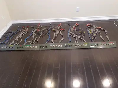 POWER AMP PATCH BAY WITH CANARE WIRE, View more