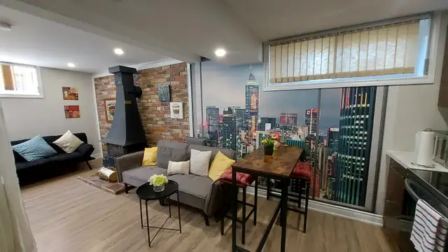 Fully Furnished Basement unit for Rent in Scarborough