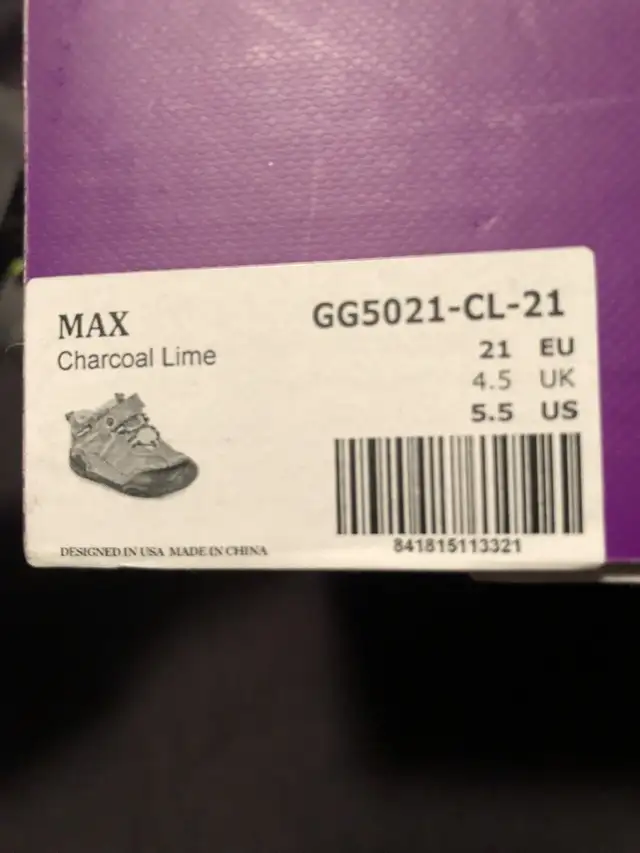 BRAND NEW - Pediped boys shoes - size 5.5 in Clothing - 12-18 Months in Saskatoon - Image 5