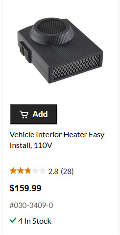 Vehicle interior heater in Other Parts & Accessories in Regina - Image 2