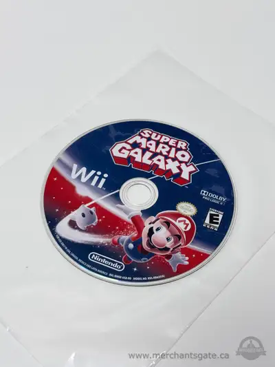 Super Mario Galaxy Nintendo Wii Game Disc Only, View more