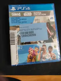 Ps4 sims 4 x Star wars sealed copy