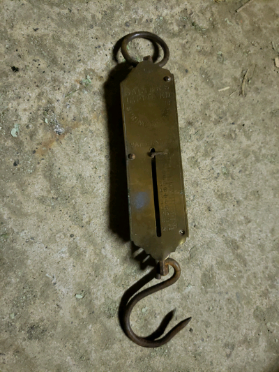 Antique Salter improved spring balance scale no.2 $25 226-567-6068 will ship still available if post...
