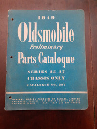 1949 Oldsmobile parts catalogue