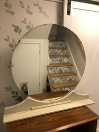 Repurposed Antique Art Deco Mirror